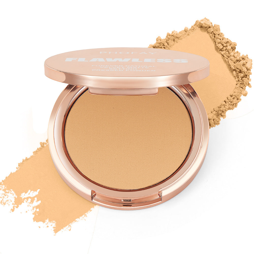 PHOFAY Matte Setting Powder – Zijdeachtige, Matterende Afwerking