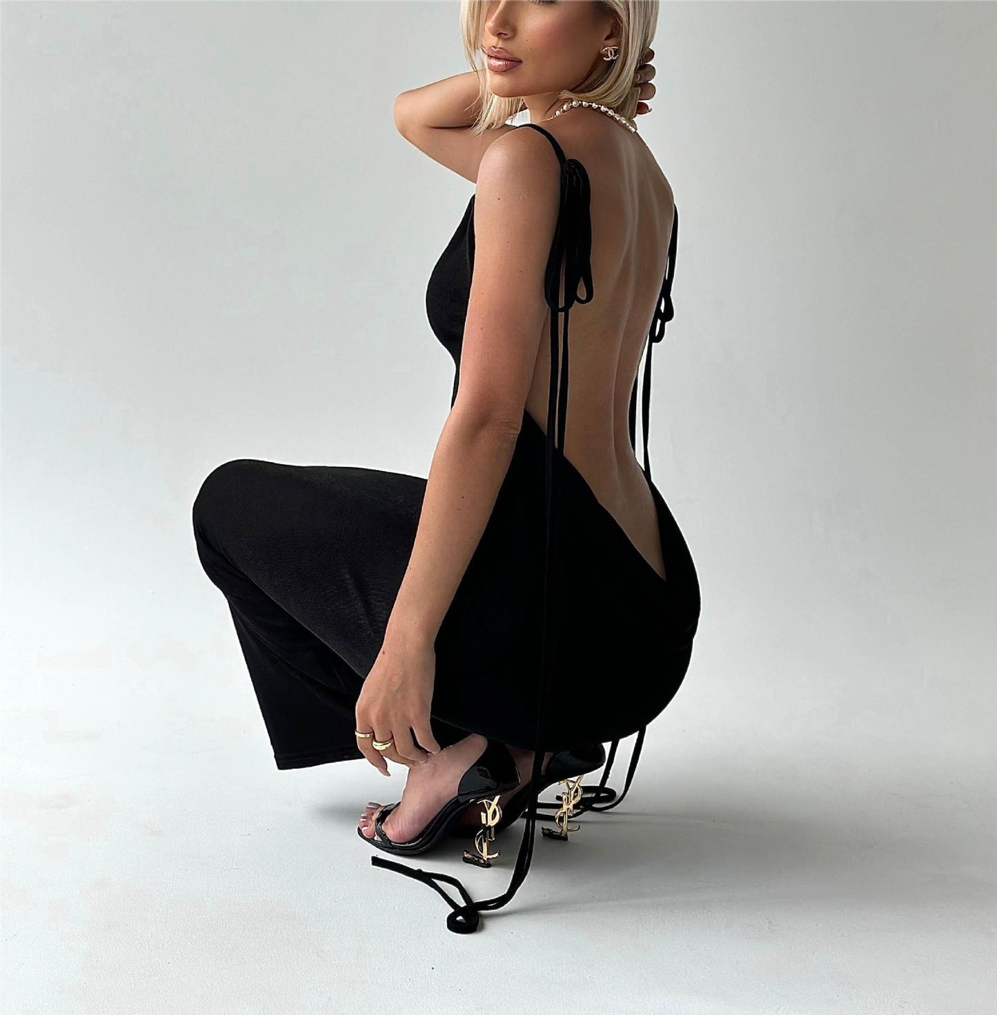 Sexy Slim Backless Dress β Zomers, Elegant & Verleidelijk