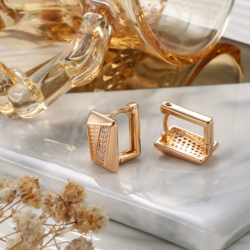 Fijne Oorbellen met Zirkonia – Elegant Design