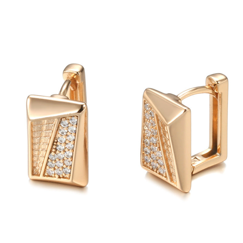 Fijne Oorbellen met Zirkonia – Elegant Design