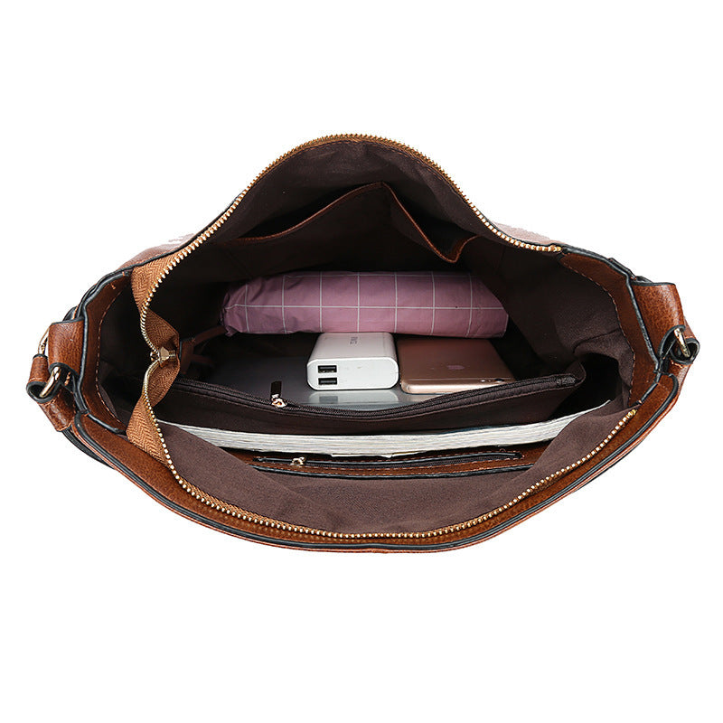 Leren Hobos Bucket Bag – Verstelbare Schoudertas