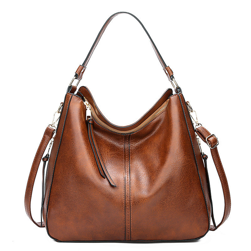 Leren Hobos Bucket Bag – Verstelbare Schoudertas