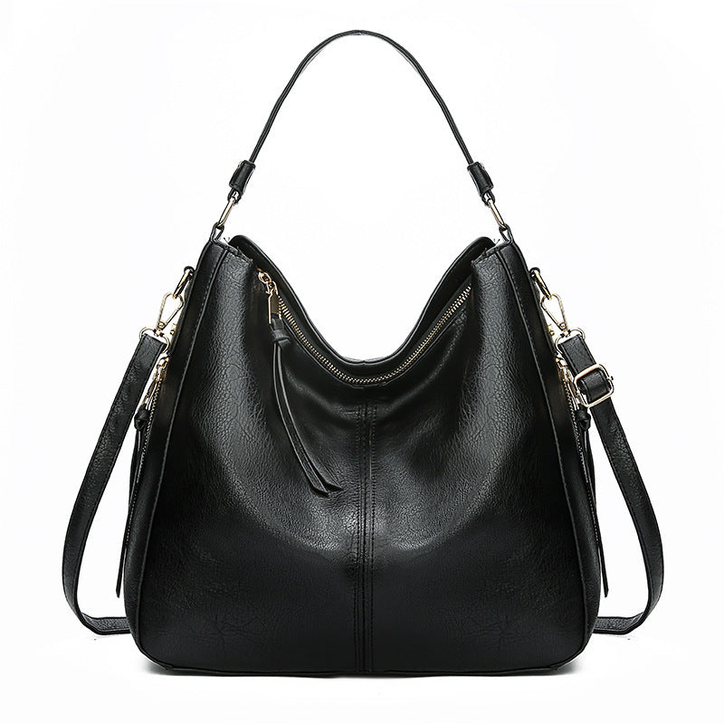 Leren Hobos Bucket Bag – Verstelbare Schoudertas