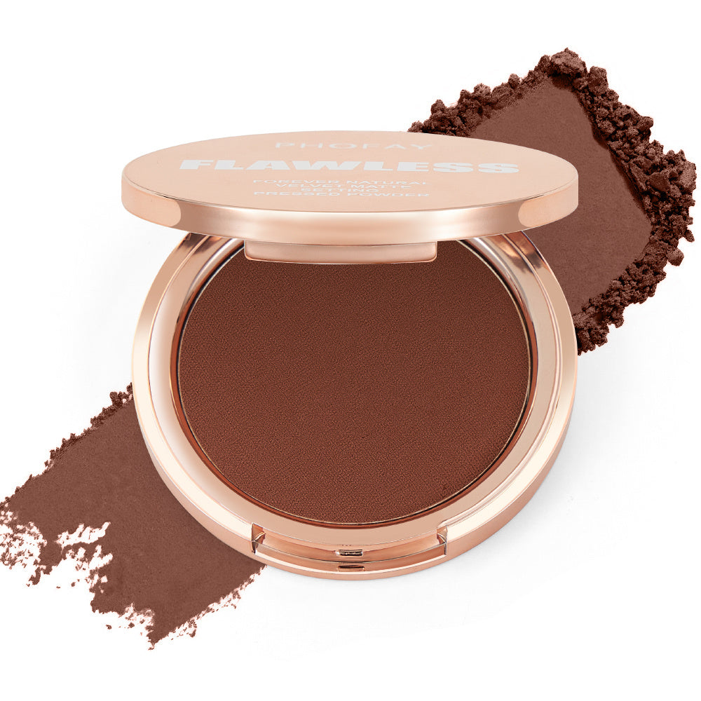 PHOFAY Matte Setting Powder – Zijdeachtige, Matterende Afwerking