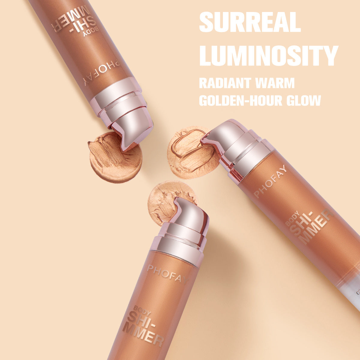 PHOFAY Body Shimmer Oil – Radiant Glow