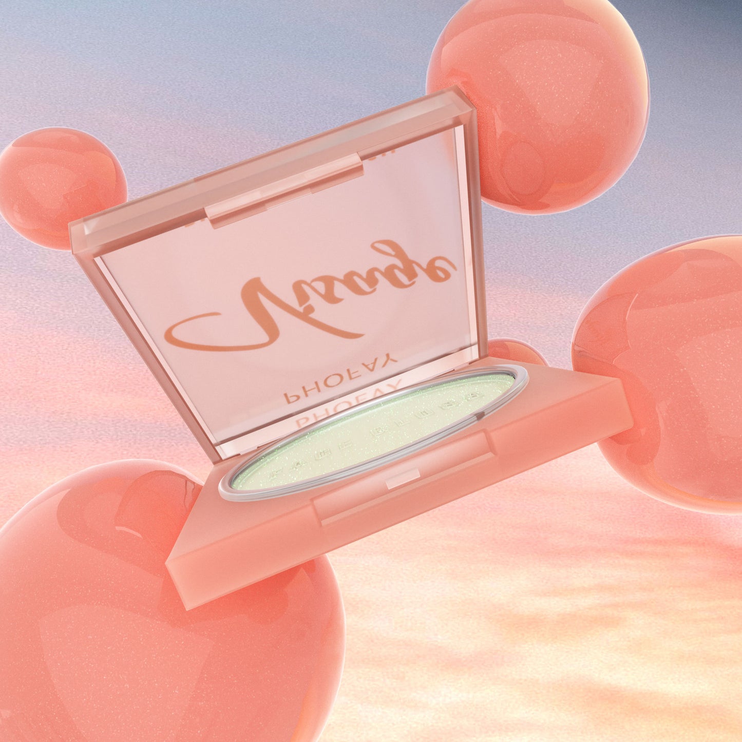 PHOFAY Gloss Visage Blush – Stralende Glow & Natuurlijke Blos
