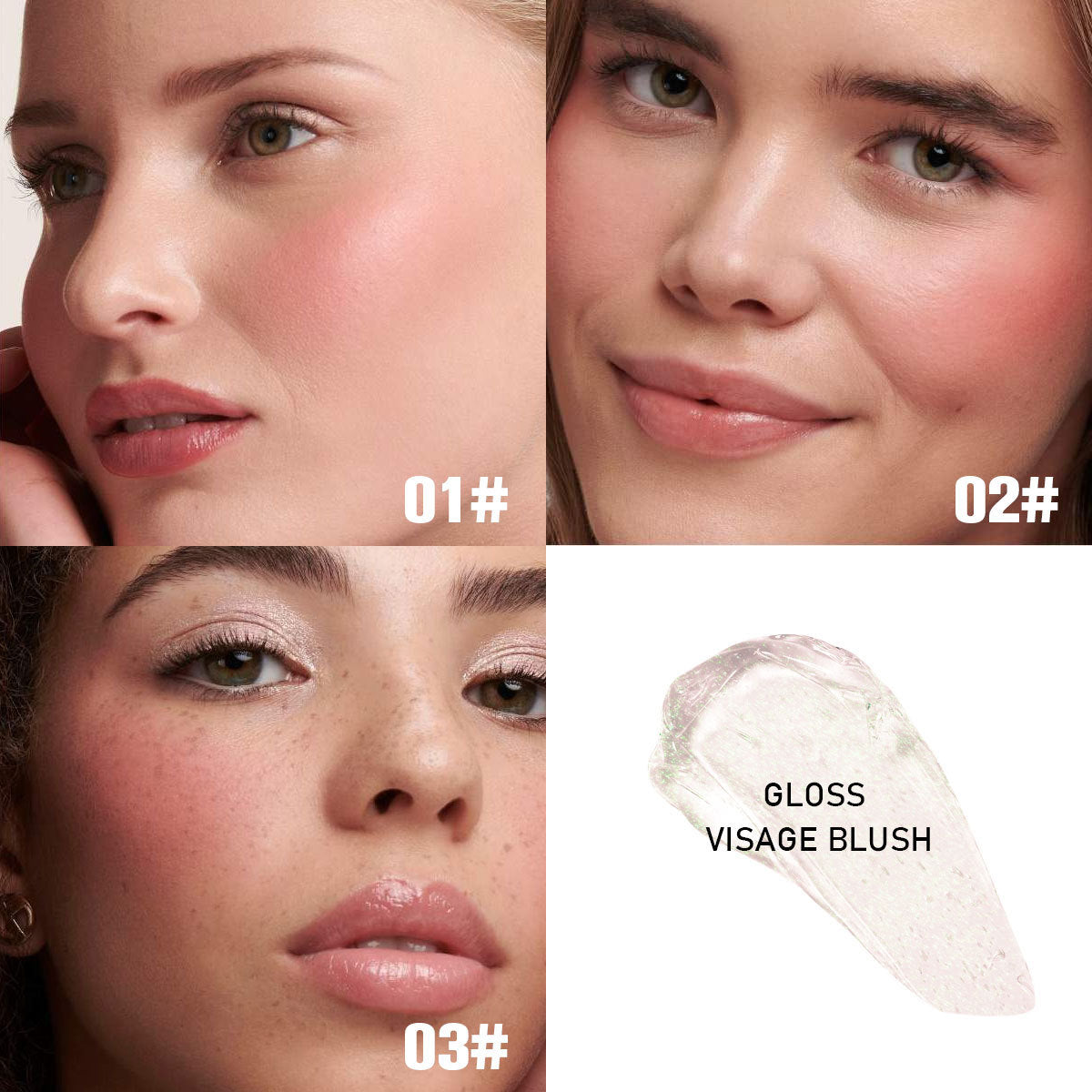 PHOFAY Gloss Visage Blush – Stralende Glow & Natuurlijke Blos