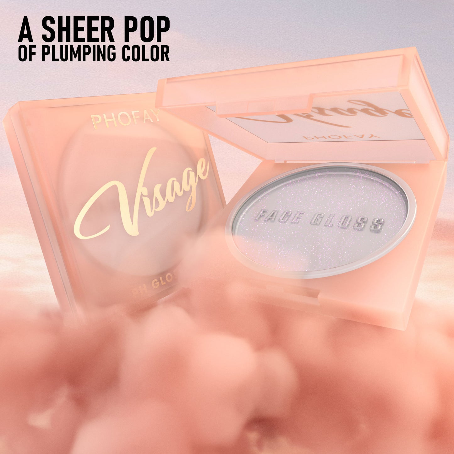 PHOFAY Gloss Visage Blush – Stralende Glow & Natuurlijke Blos