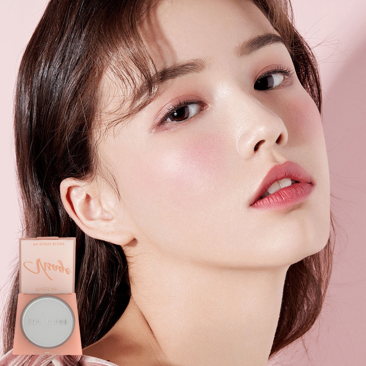 PHOFAY Gloss Visage Blush – Stralende Glow & Natuurlijke Blos