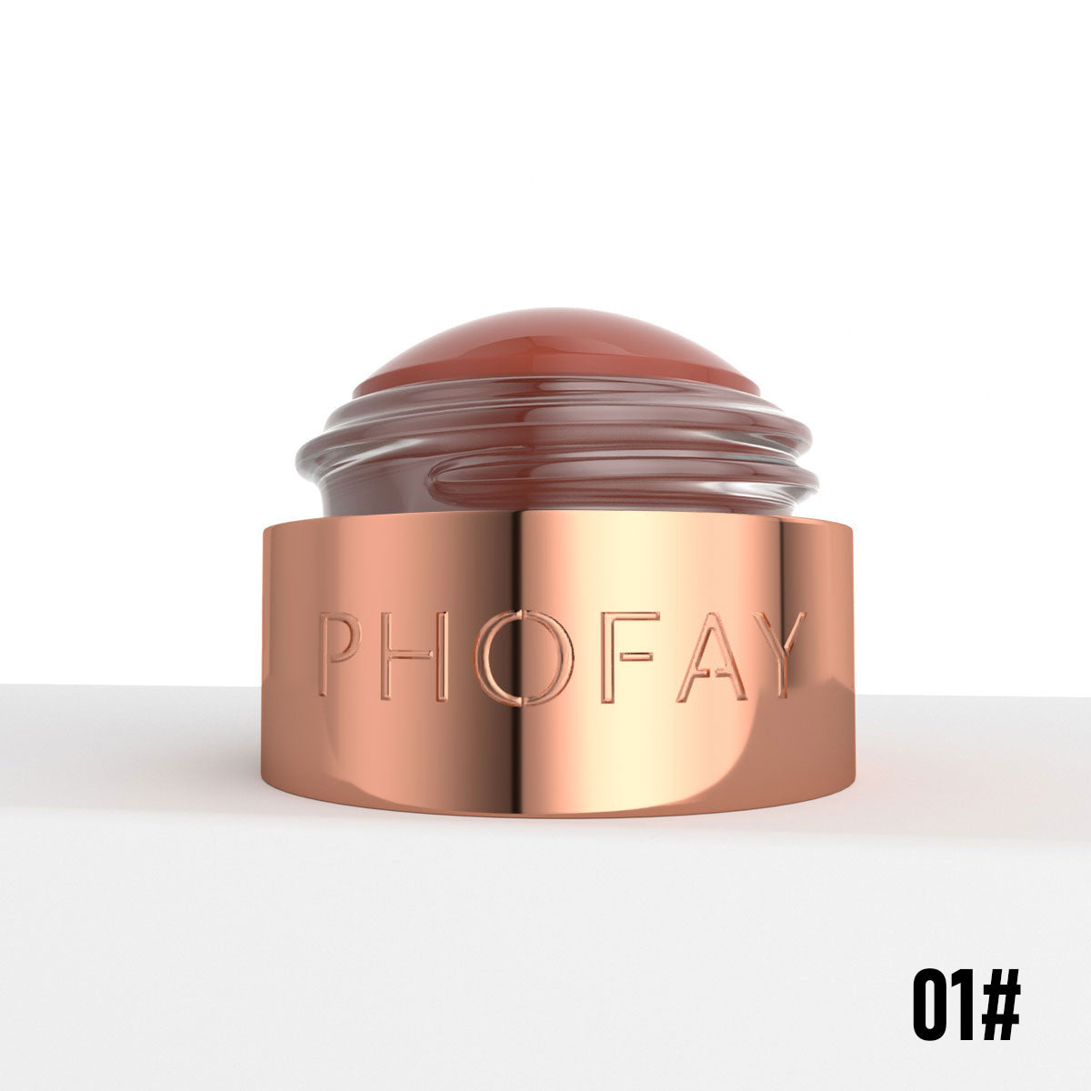 PHOFAY Mousse Blush Cream – Zijdezachte, Hydraterende Blush