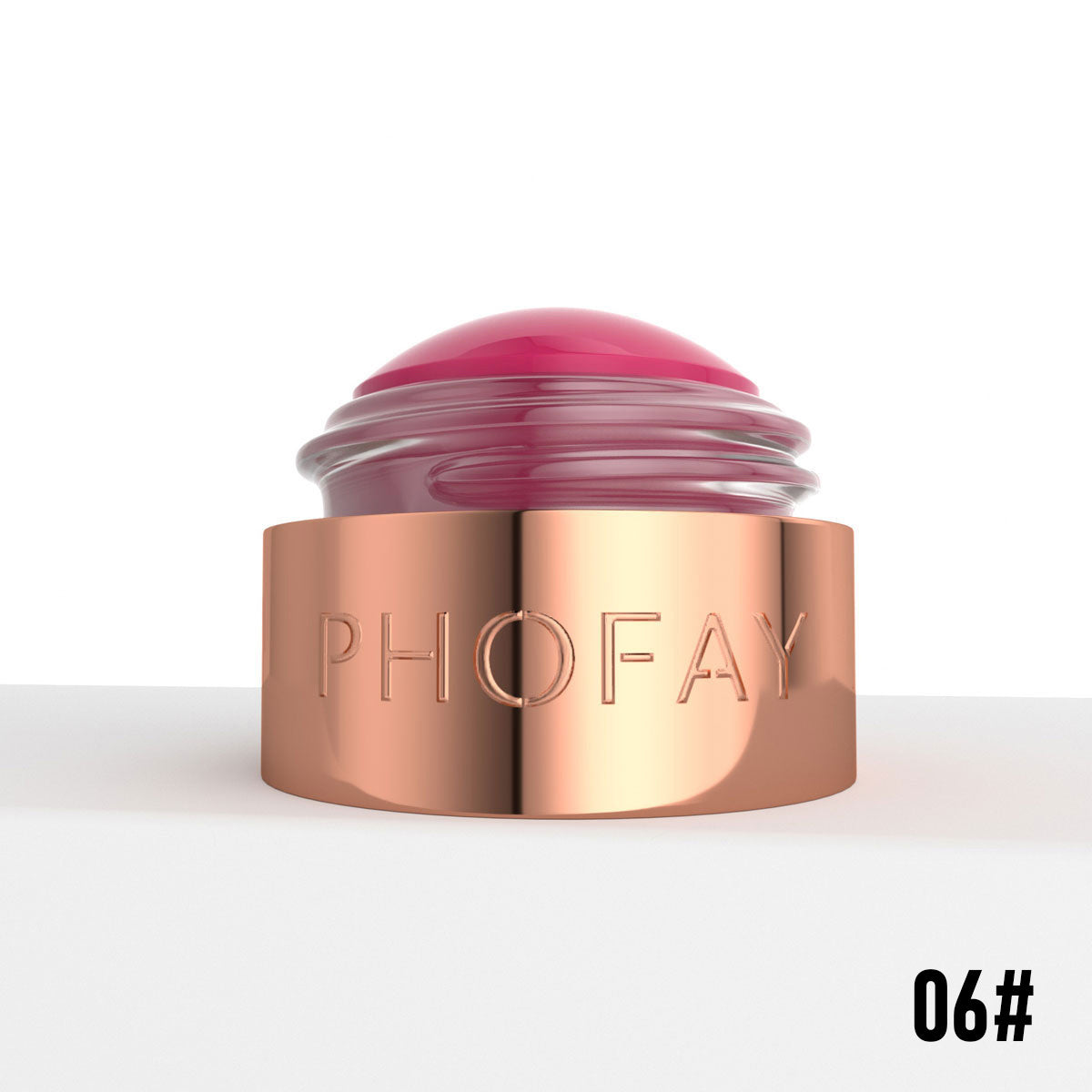 PHOFAY Mousse Blush Cream – Zijdezachte, Hydraterende Blush