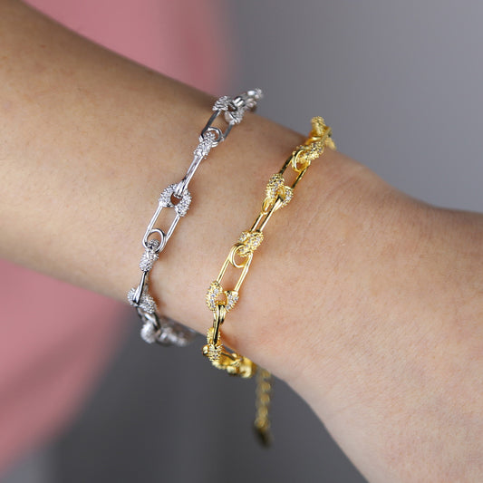 Pin Zircon Armband – Hip Hop Fashion Trend