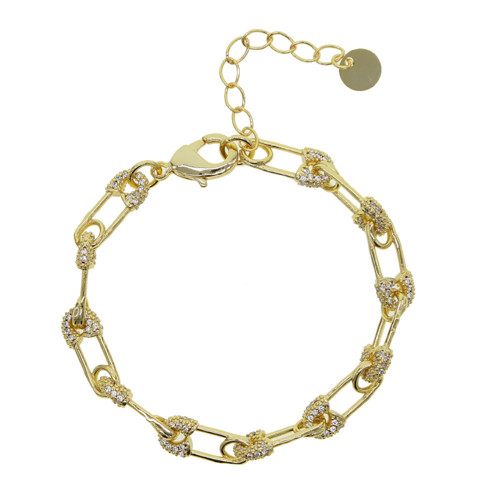 Pin Zircon Armband – Hip Hop Fashion Trend