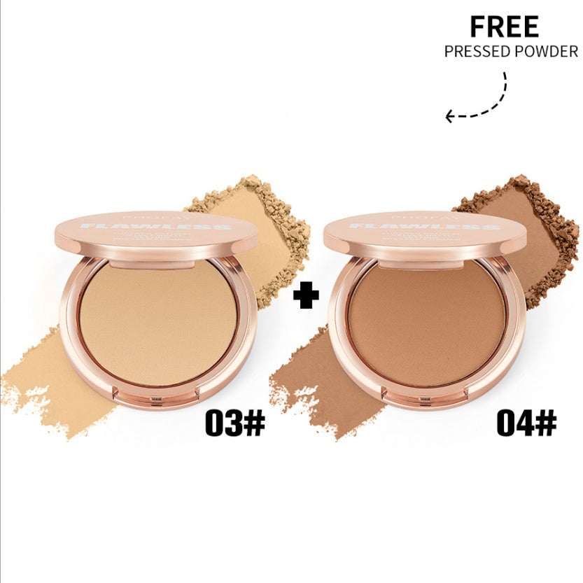 PHOFAY Matte Setting Powder – Zijdeachtige, Matterende Afwerking