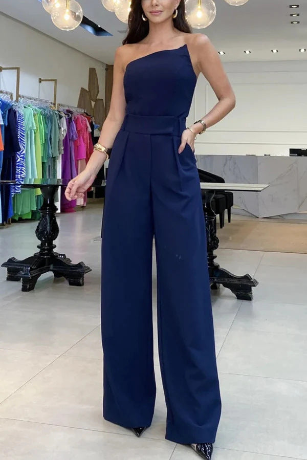Zomerset zonder Mouwen – Bandeautop & Wijde Broek