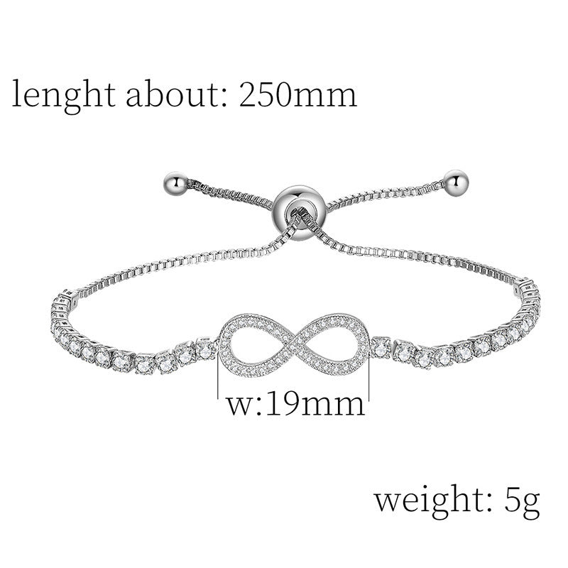 Creative Adjustable 8 Shape Bracelet Jewelry