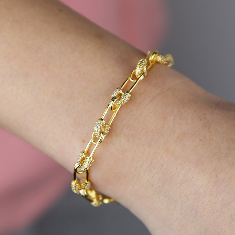 Pin Zircon Armband – Hip Hop Fashion Trend