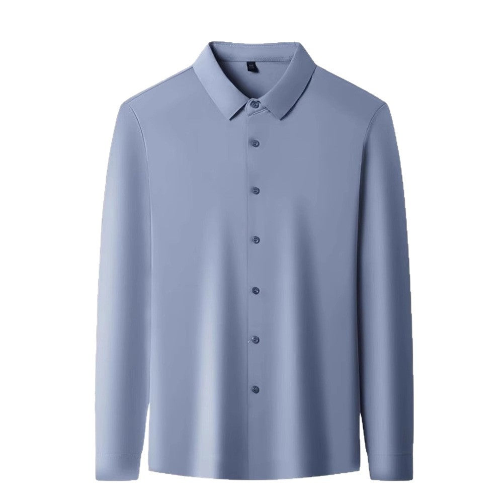 Seamless High Elastic Long Sleeve Anti-wrinkle Shirt
