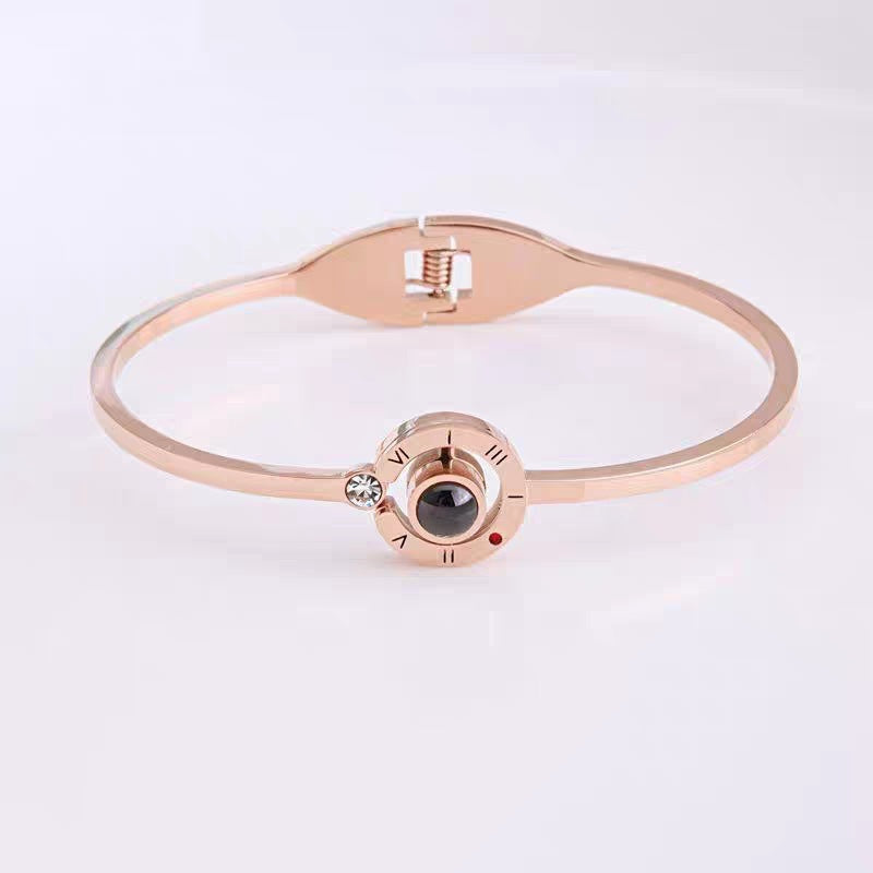 Memory Projection Of Bracelet Love In 100 Languages