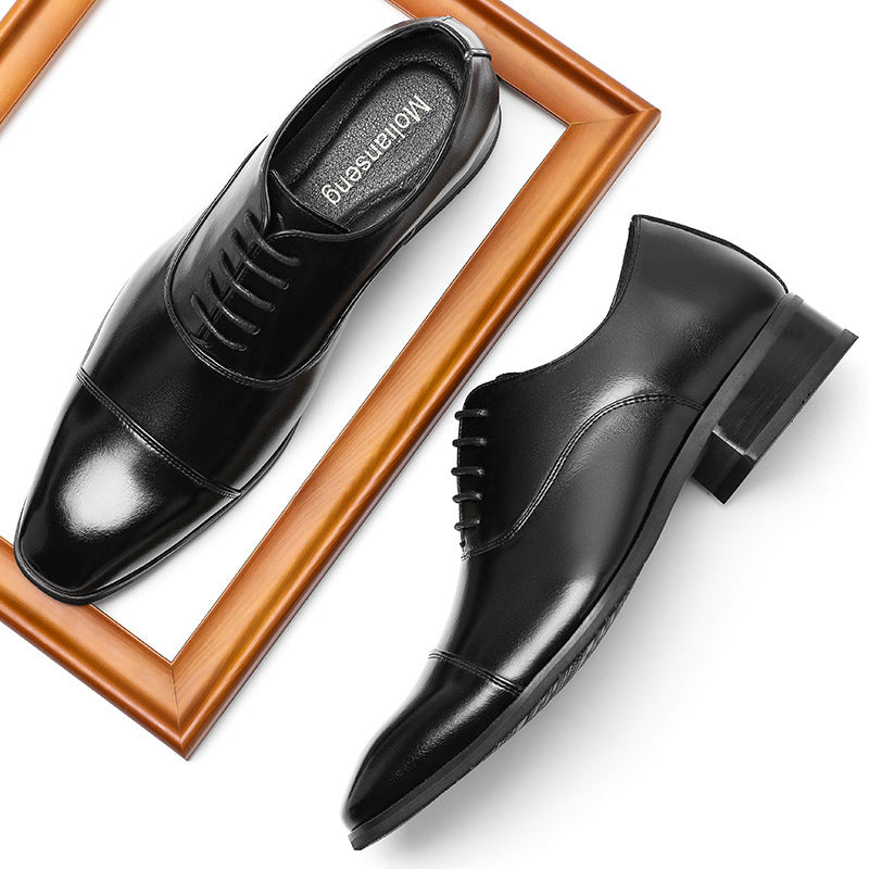 Elegante Leren Oxfords voor Heren – Zakelijke Schoenen