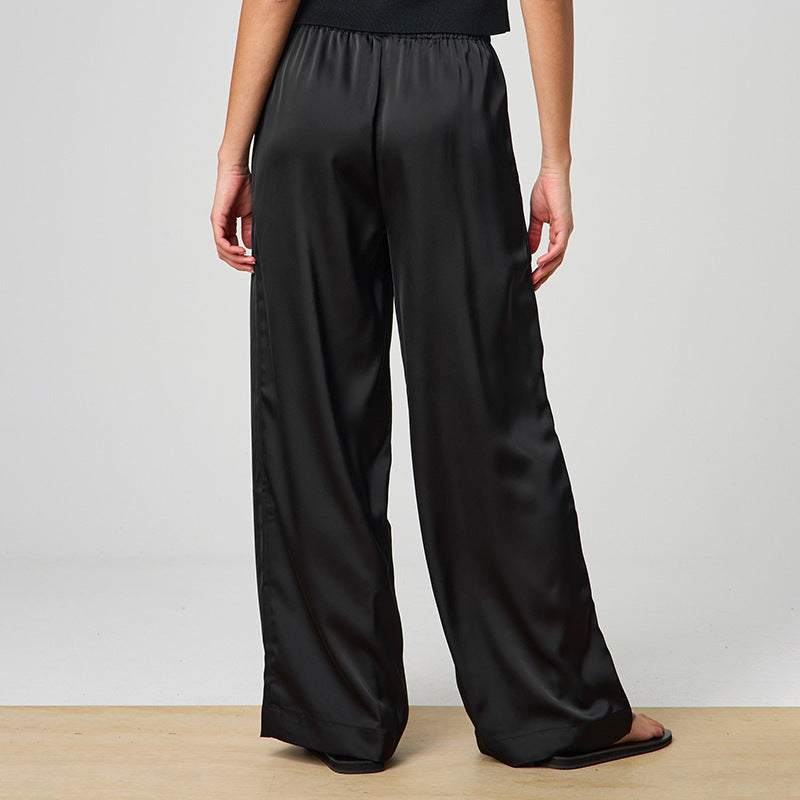 Lace-up Wide-Leg Broek – Damesmodel